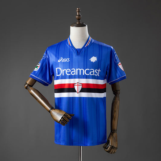Camiseta Sampdoria 00/01 Local Retro - Vista frontal
