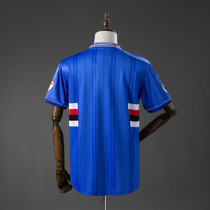 Camiseta Sampdoria 00/01 Local Retro - Vista posterior