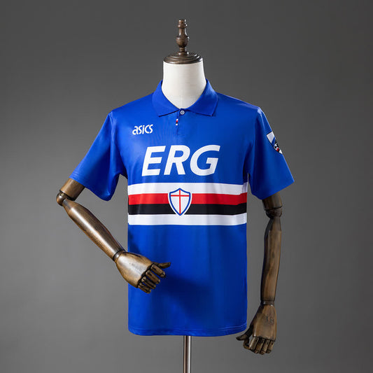 Camiseta Sampdoria 93/94 Local Retro - Vista frontal