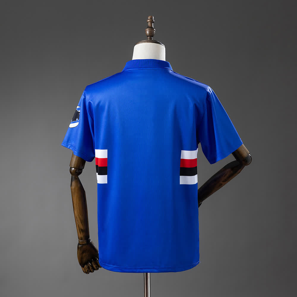 Camiseta Sampdoria 93/94 Local Retro - Vista posterior