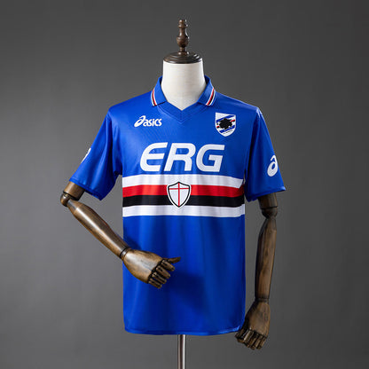 Camiseta Sampdoria 03/04 Local Retro - Vista frontal
