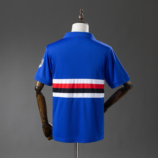 Camiseta Sampdoria 84/88 Local Retro - Vista posterior
