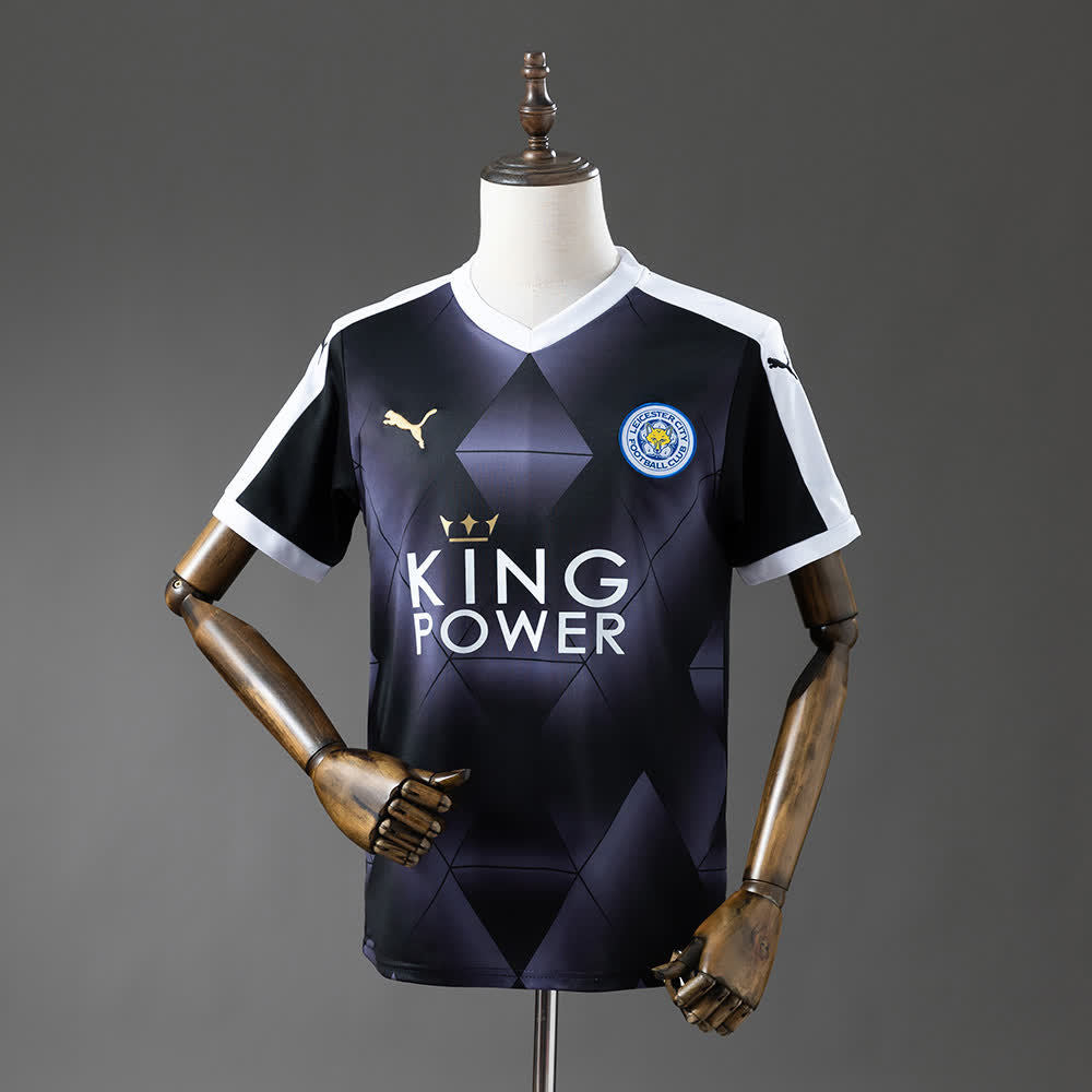 Camiseta Leicester City 15/16 Visitante Retro - Vista frontal