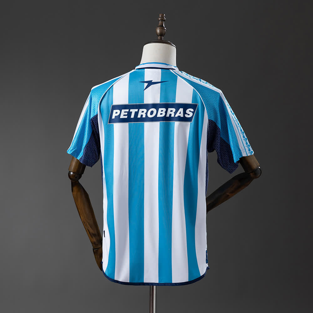 Camiseta Racing Club 02/03 Local Retro - Vista posterior