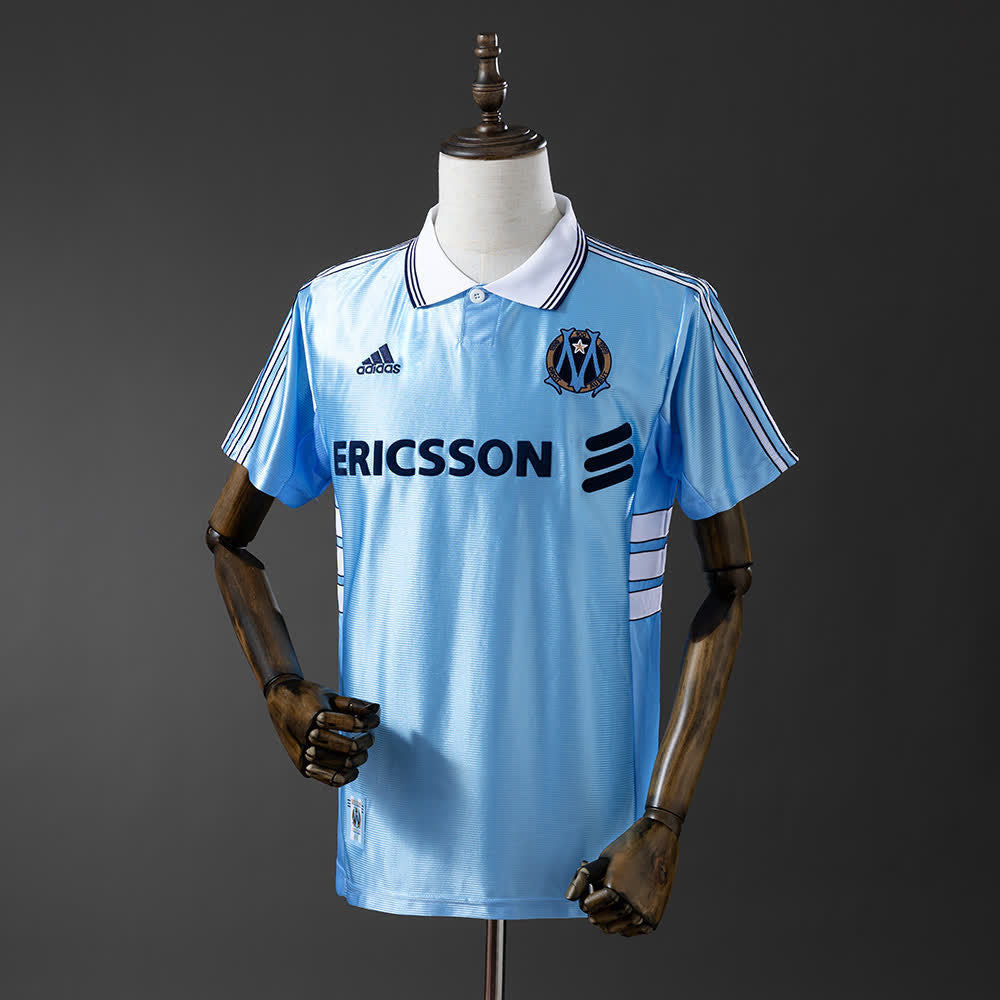 Camiseta Olympique de Marsella 98/99 Visitante Retro - Vista frontal