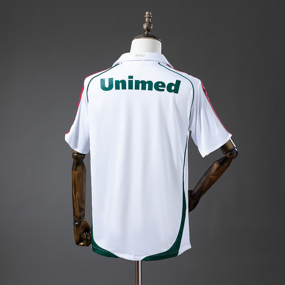 Camiseta Fluminense 09/10 Visitante Retro - Vista posterior