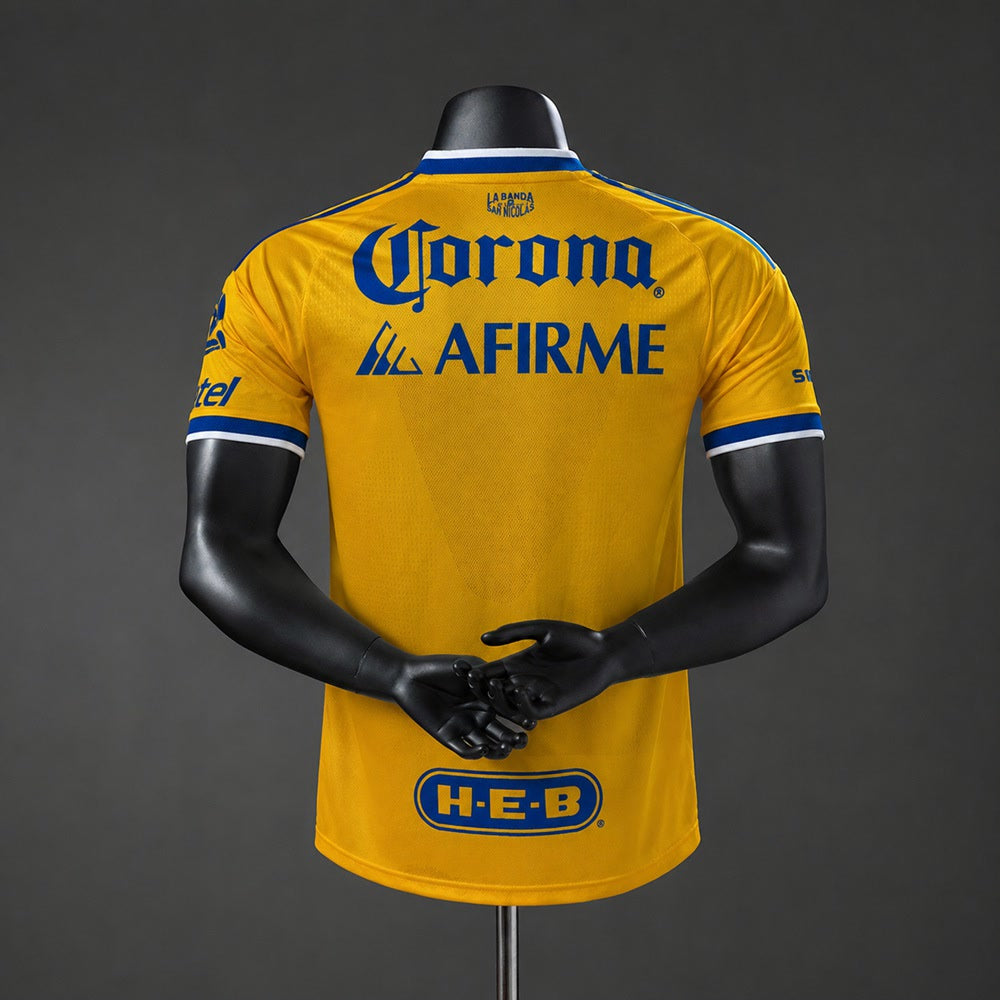 Camiseta Tigres UANL 26/27 Local, Versión Jugador - Vista posterior