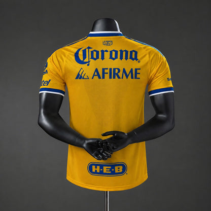 Camiseta Tigres UANL 26/27 Local, Versión Jugador - Vista posterior