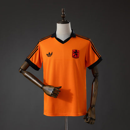 Camiseta Países Bajos 1980 Local Retro - Vista frontal