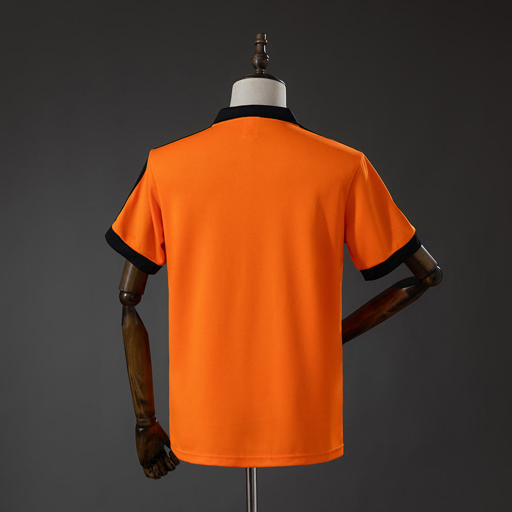 Camiseta Países Bajos 1980 Local Retro - Vista posterior