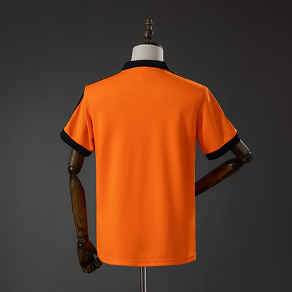 Camiseta Países Bajos 1980 Local Retro - Vista posterior