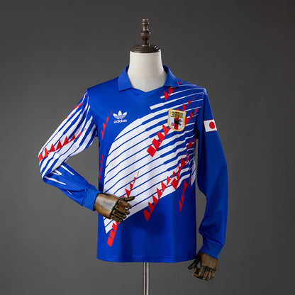 Camiseta Japón 1993 Local Manga Larga Retro - Vista frontal