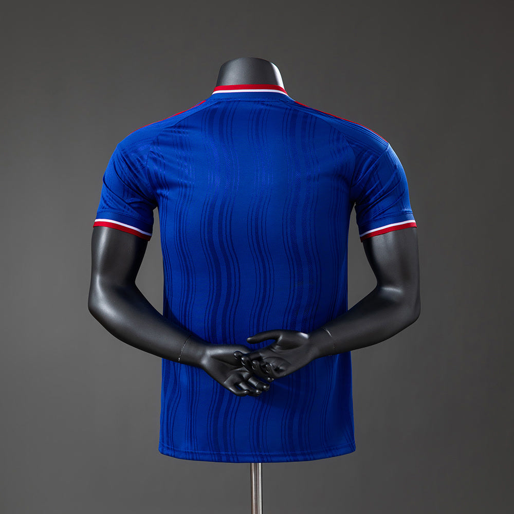 Camiseta Manchester United 26/27 Tercera Azul, Versión Jugador - Vista posterior
