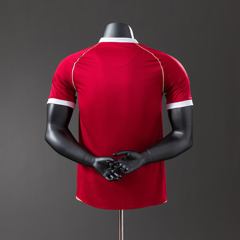 Camiseta Manchester United 06/07 Local Versión Jugador Retro - Vista posterior