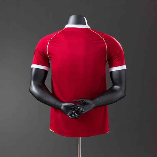 Camiseta Manchester United 06/07 Local Versión Jugador Retro - Vista posterior