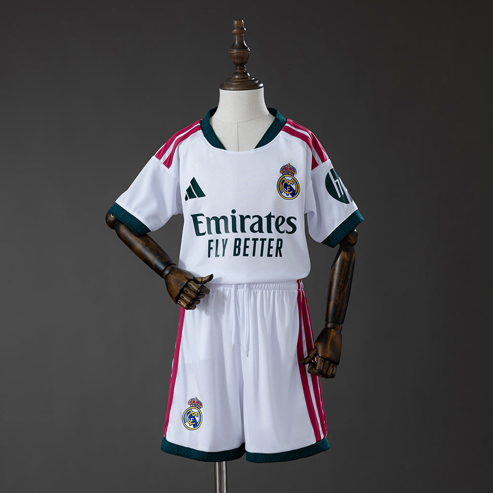 Equipación para niños 2026-2027 Real Madrid Local - Vista frontal