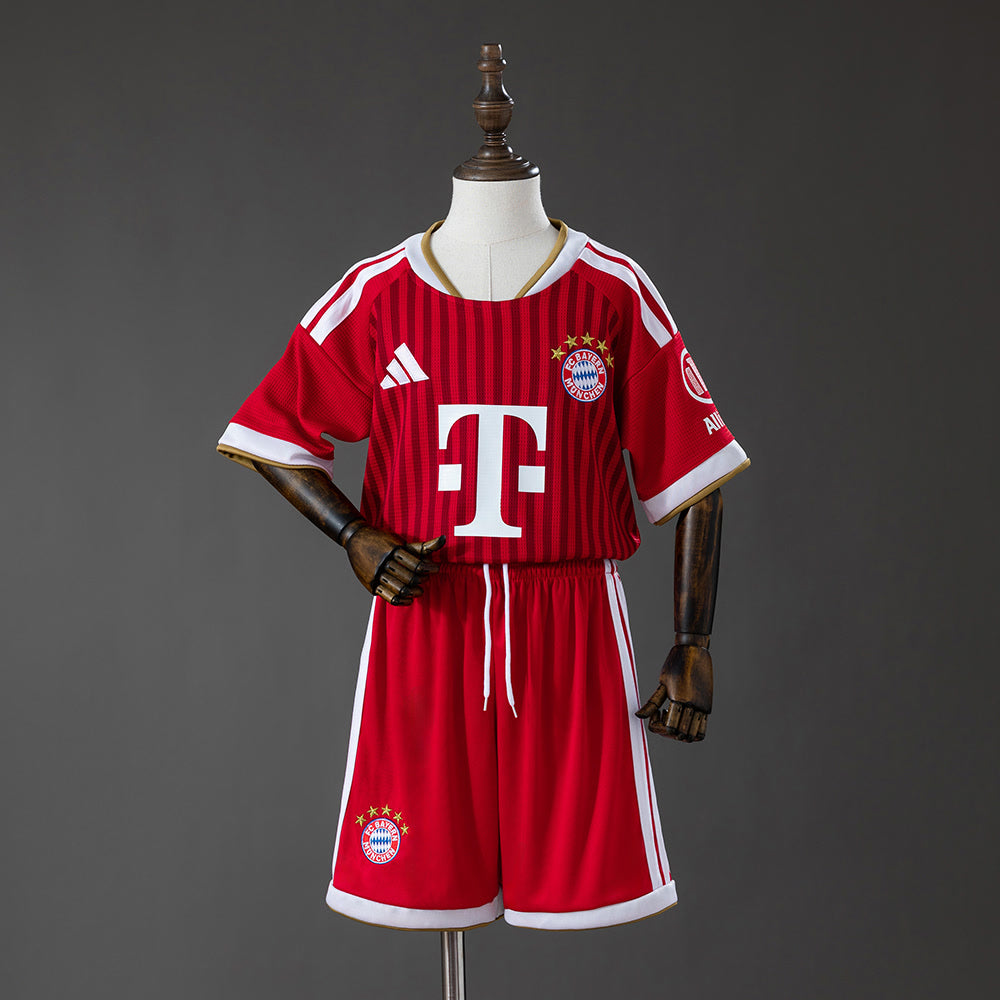 Equipación para niños 2026-2027 Bayern Múnich Local - Vista frontal