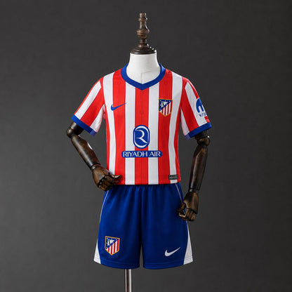 Equipación para niños 2026-2027 Atlético de Madrid Local - Vista frontal