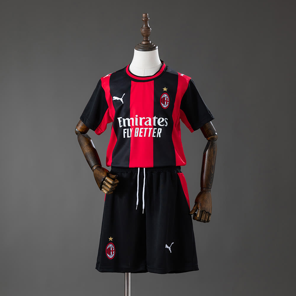 Equipación para niños 2026-2027 AC Milan Local - Vista frontal