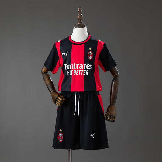 Equipación para niños 2026-2027 AC Milan Local - Vista frontal