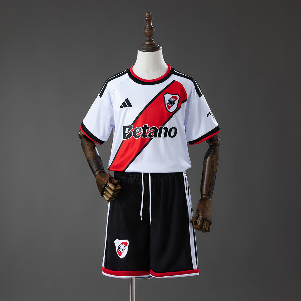 Equipación para niños 2026-2027 River Plate Local - Vista frontal