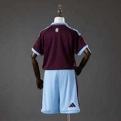 Equipación para niños 2026-2027 Aston Villa Local - Vista posterior