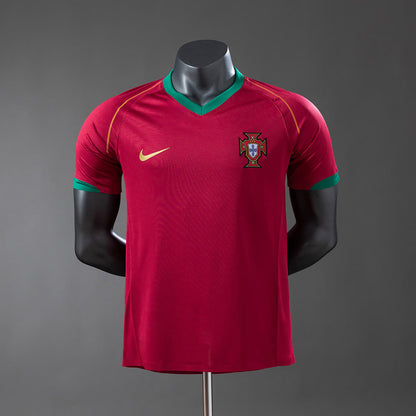 Camiseta Portugal 2006 Local Versión Jugador Retro - Vista frontal