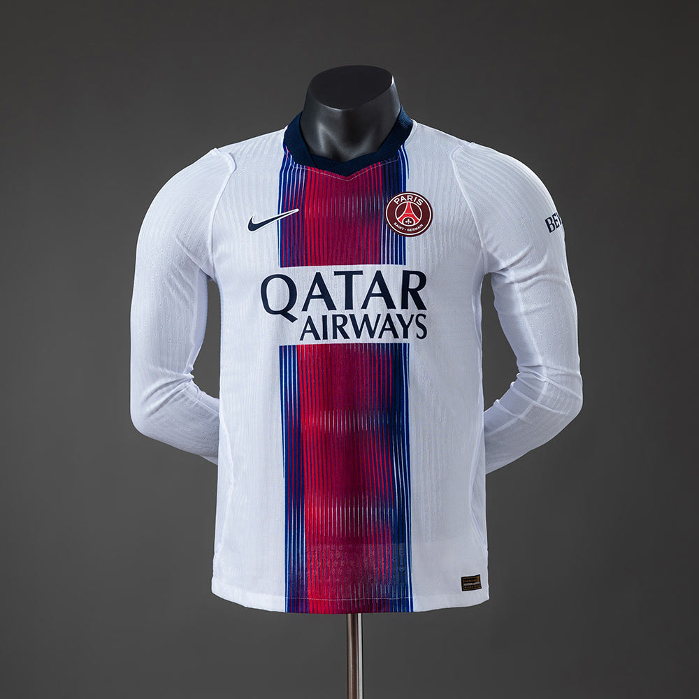 Camiseta PSG 26/27 Visitante Manga Larga, Versión Jugador - Vista frontal