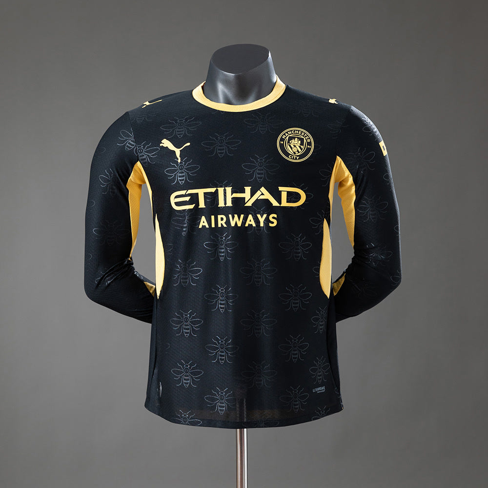 Camiseta Manchester City 26/27 Tercera Manga Larga, Versión Jugador - Vista frontal