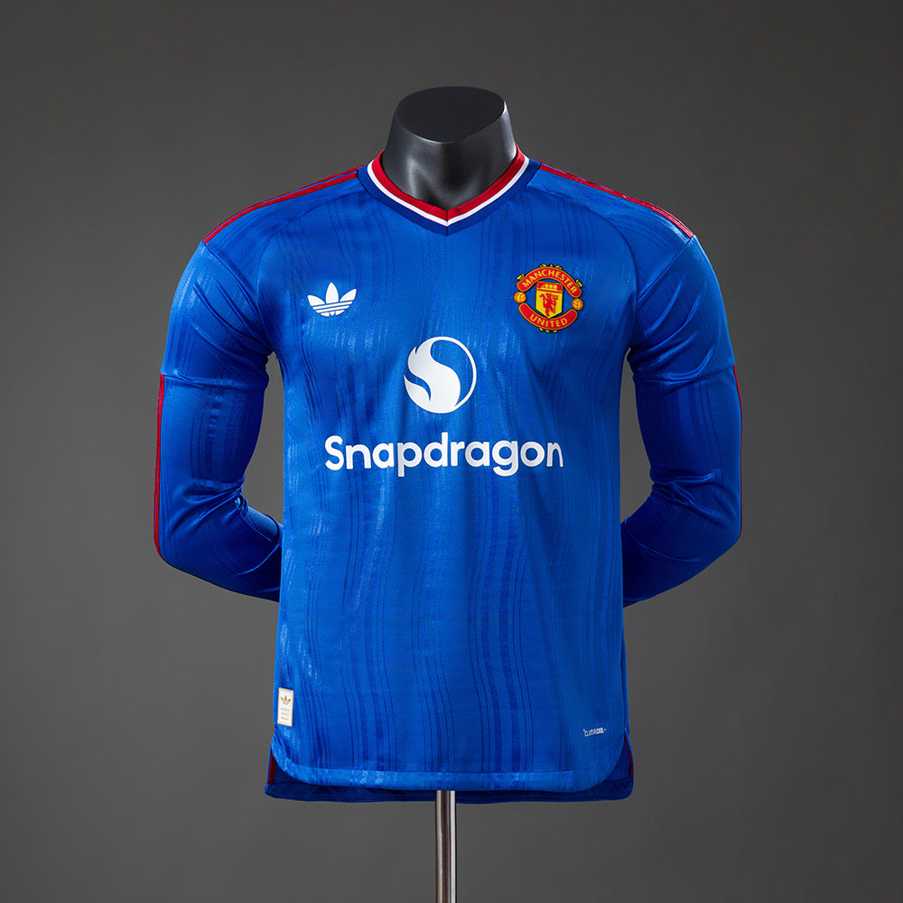 Camiseta Manchester United 26/27 Tercera Manga Larga, Versión Jugador - Vista frontal