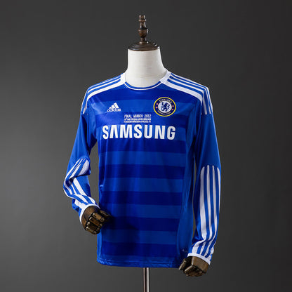 Camiseta Chelsea 11/12 Local Manga Larga Retro - Vista frontal