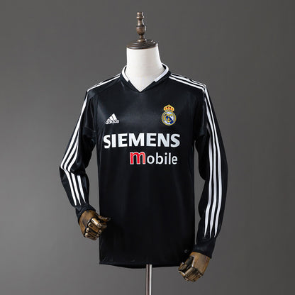 Camiseta Real Madrid 04/05 Tercera Manga Larga Retro - Vista frontal