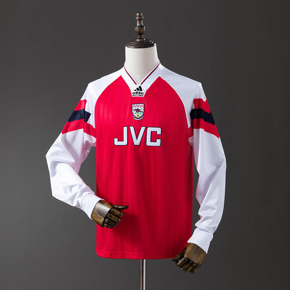 Camiseta Arsenal 92/94 Local Manga Larga Retro - Vista frontal