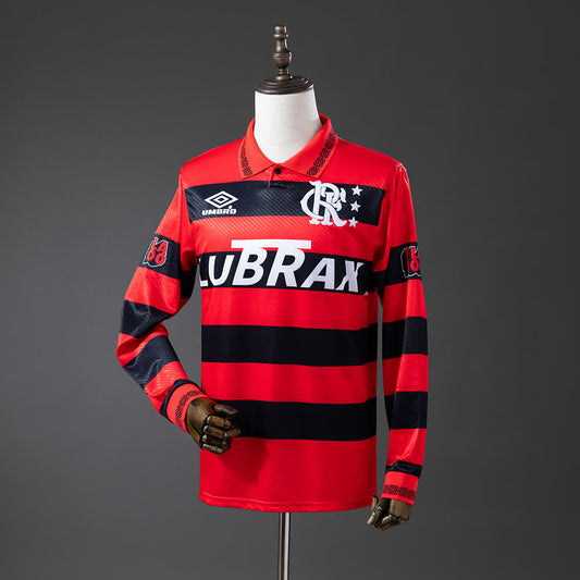 Camiseta Flamengo 94/95 Local Manga Larga Retro - Vista frontal