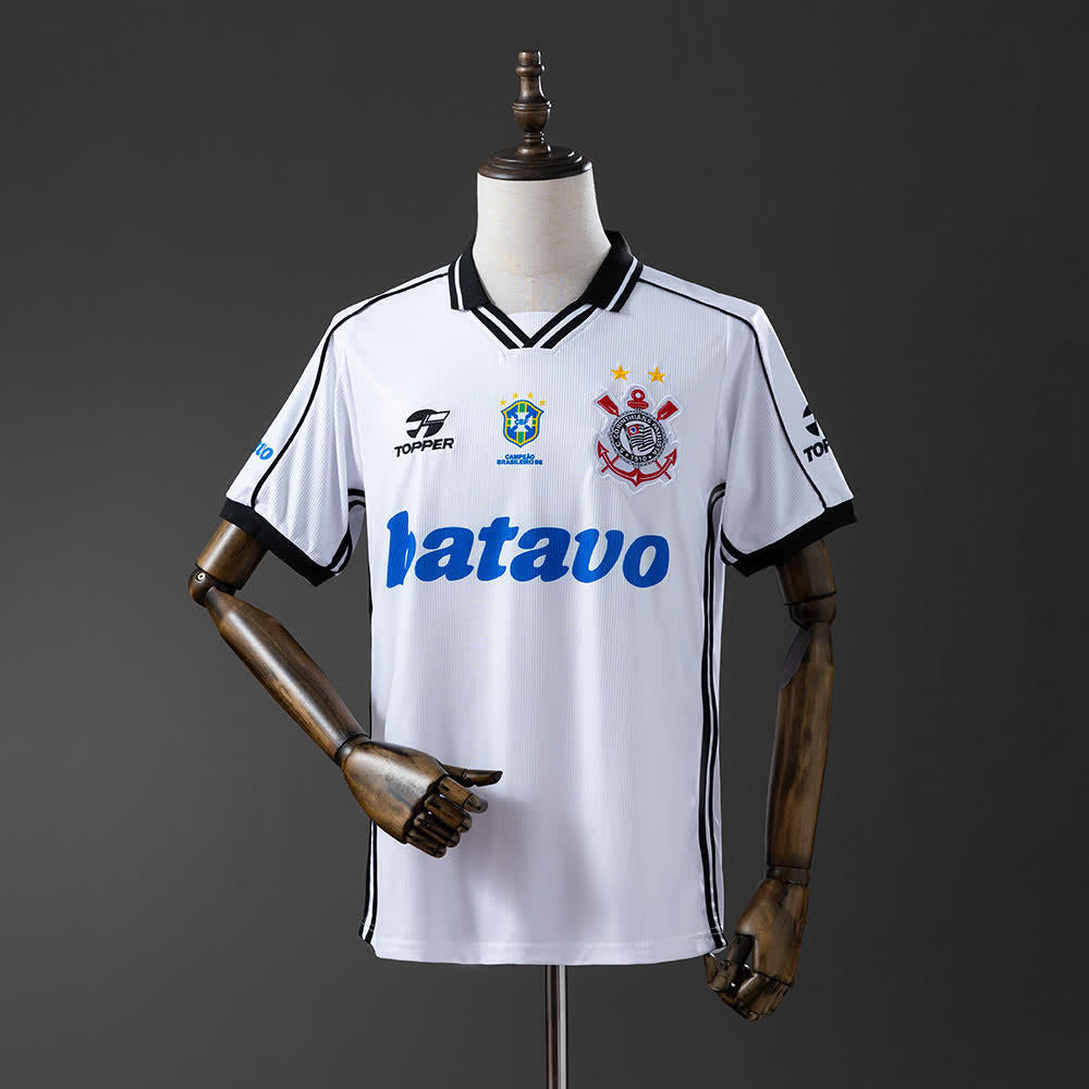 Camiseta Corinthians 99/00 Local Retro - Vista frontal