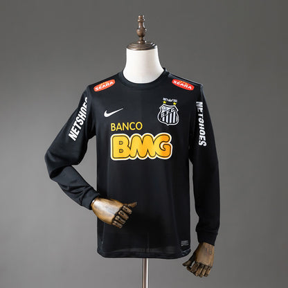 Camiseta Santos 12/13 Visitante Manga Larga Retro - Vista frontal