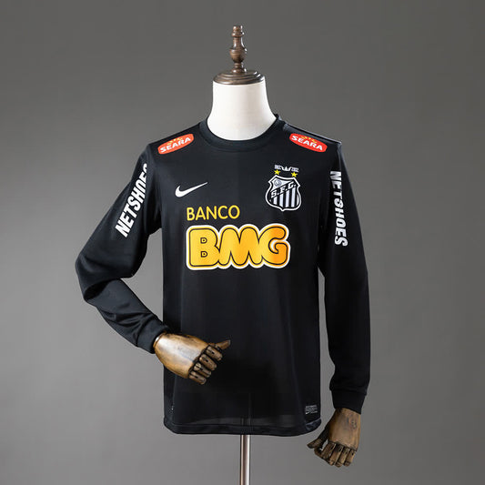 Camiseta Santos 12/13 Visitante Manga Larga Retro - Vista frontal