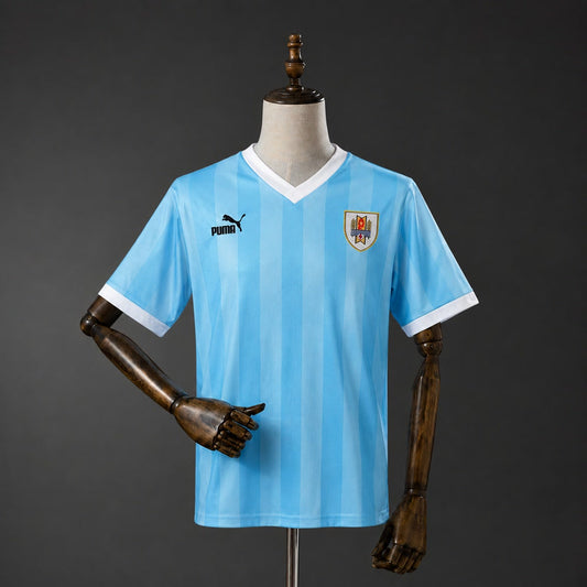 Camiseta Uruguay 1990 Local Retro - Vista frontal