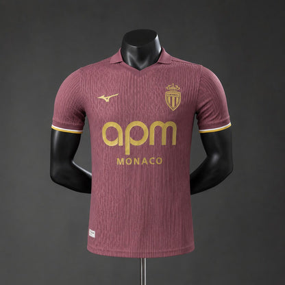 Camiseta AS Monaco 26/27 Visitante, Versión Jugador - Vista frontal