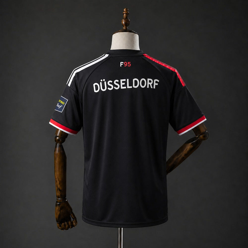 Camiseta Fortuna Düsseldorf 26/27 Visitante - Vista posterior