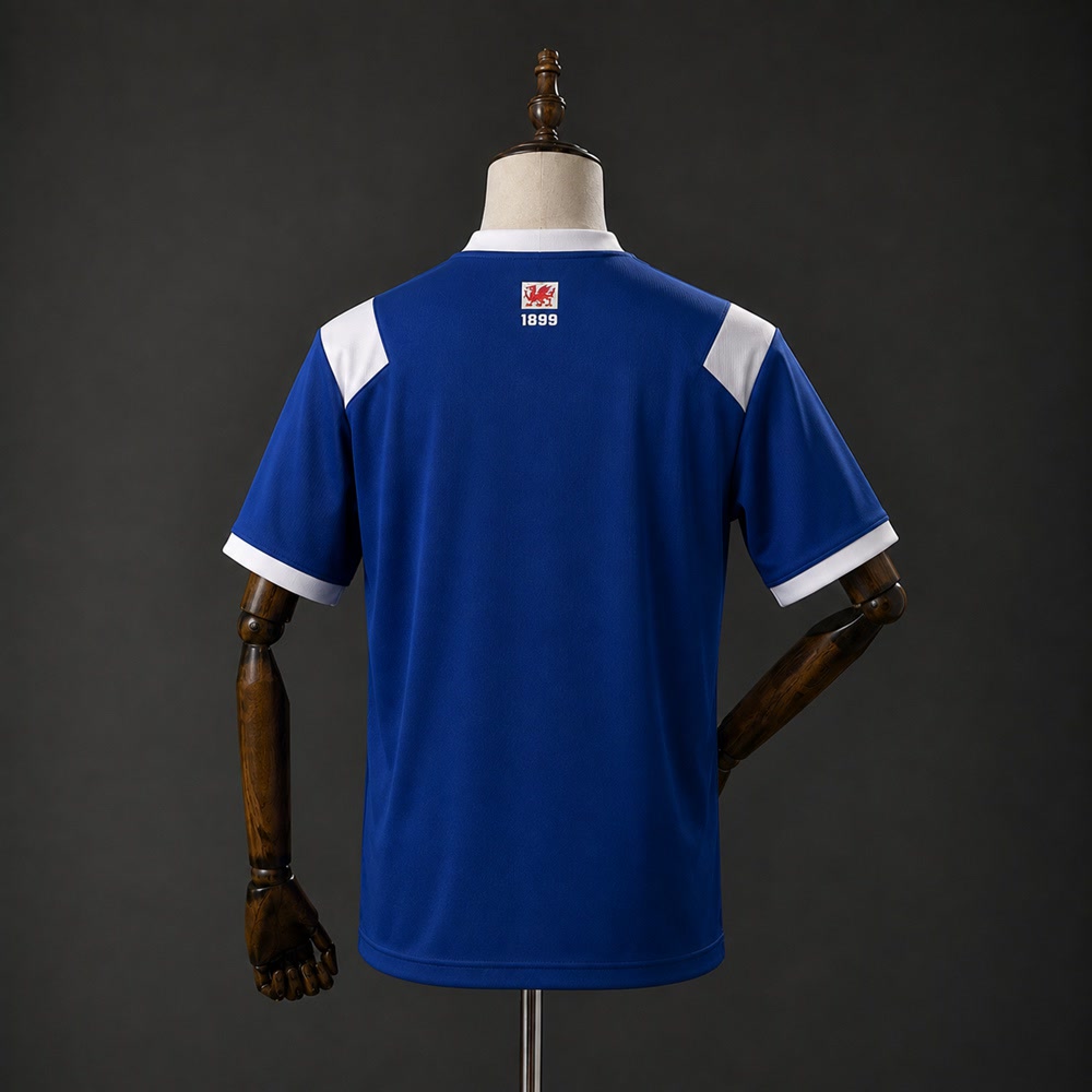 Camiseta Cardiff City 26/27 Local - Vista posterior
