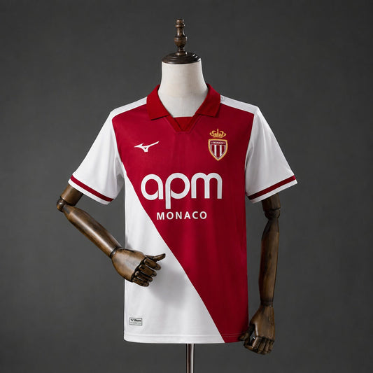 Camiseta AS Monaco 26/27 Local - Vista frontal