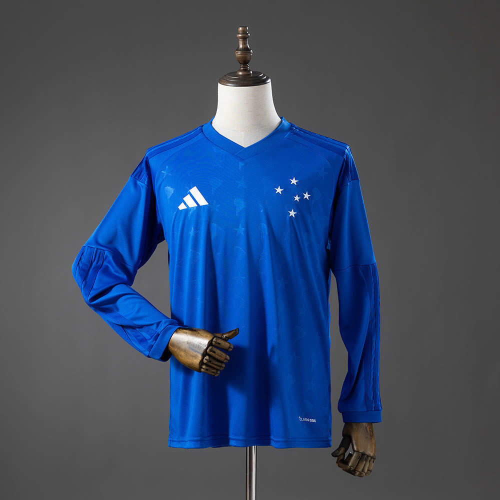 Camiseta Cruzeiro 26/27 Local Manga Larga - Vista frontal