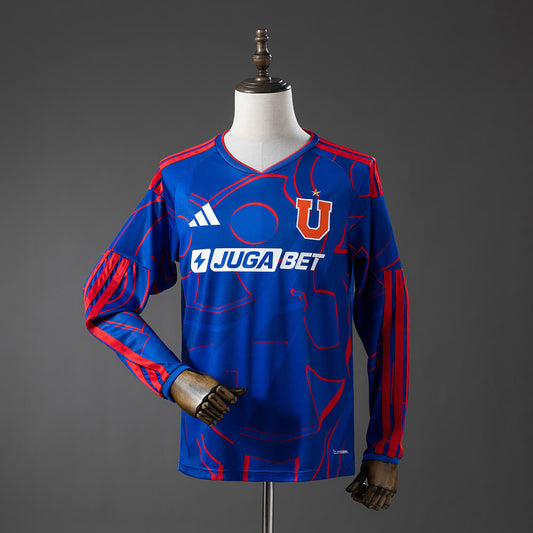 Camiseta Universidad de Chile 26/27 Local Manga Larga - Vista frontal