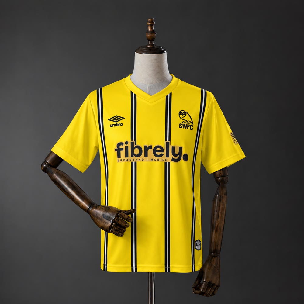Camiseta Sheffield Wednesday 26/27 Visitante - Vista frontal