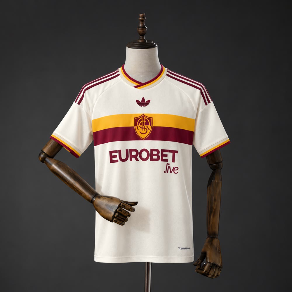 Camiseta AS Roma 26/27 Visitante - Vista frontal