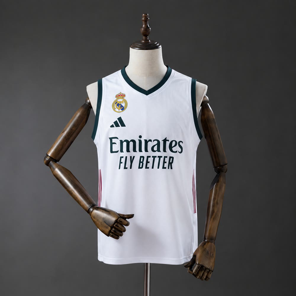 Camiseta sin Mangas Real Madrid 26/27 Local - Vista frontal