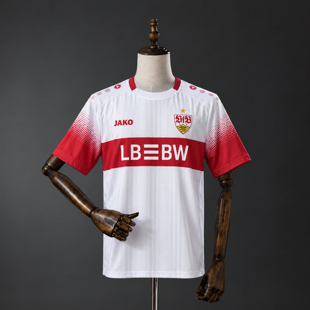 Camiseta VfB Stuttgart 26/27 Local - Vista frontal
