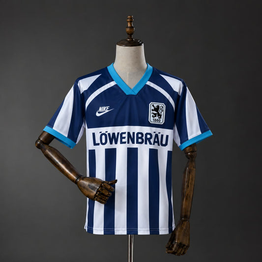 Camiseta TSV 1860 Múnich 95/96 Visitante Retro - Vista frontal