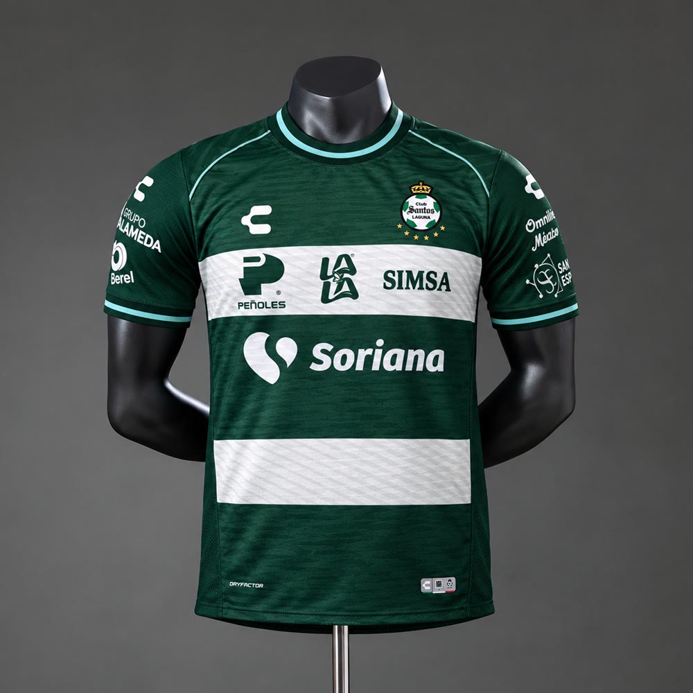 Camiseta Santos Laguna 26/27 Local, Versión Jugador - Vista frontal